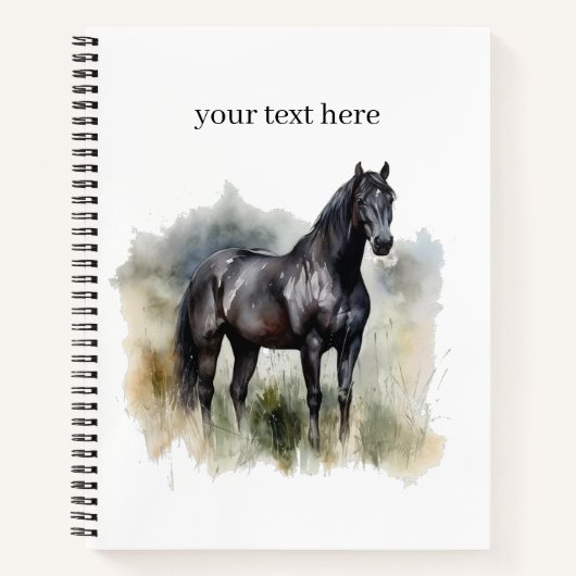 Carnet Esprit de l'étalon sauvage, coutume (Devant)