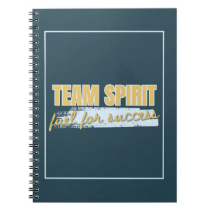 Carnet Esprit d'équipe Inspirational Entreprise Cadeau d'