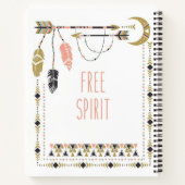 Carnet Esprit libre-Boho (Dos)