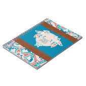 Carnet Esprit libre, cuir de Faux de Boho (Côté gauche)