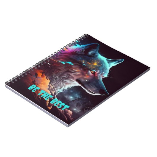 Carnet esprit loup (Côté gauche)