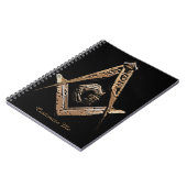 Carnet Esprit maçonnique (Golden) (Côté gauche)
