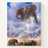 Carnet ESPRITS ÉLÉPHANTS DU Mont Kilimandjaro (Dos)