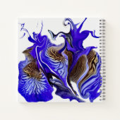 Carnet Esquisse de torrents Iris violets (Dos)