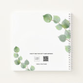 Carnet Esquisse d'eucalyptus (Dos)
