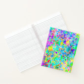 Carnet Esquisse Imaginaire Art - Fleurs Abstraites 2 (Intérieur)