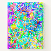 Carnet Esquisse Imaginaire Art - Fleurs Abstraites 2 (Dos)