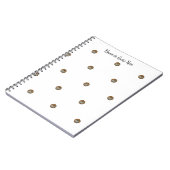 Carnet Esresso Coffee Spiral Photo Notebook (Côté gauche)