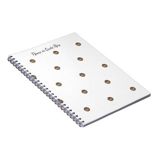 Carnet Esresso Coffee Spiral Photo Notebook (Côté Droit)