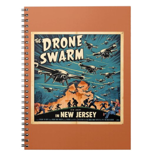 Carnet Essaim de drones dans le New Jersey (Devant)