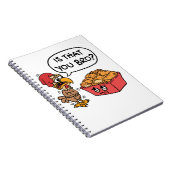 Carnet Est-Ce Que C'Est Toi Bro ? Drôle Poulet Nugget (Côté Droit)