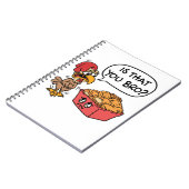 Carnet Est-Ce Que C'Est Toi Bro ? Drôle Poulet Nugget (Côté gauche)