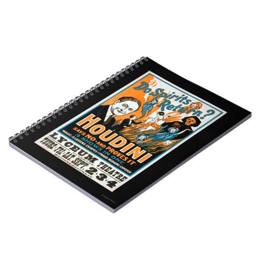 Carnet Est-ce que les esprits reviennent ? Houdini Dit NO (Côté gauche)
