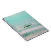 Carnet Estarfish blanche sur sable sous l'eau le matin (Côté Droit)