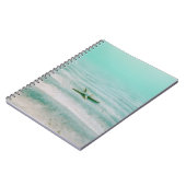 Carnet Estarfish blanche sur sable sous l'eau le matin (Côté gauche)