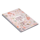 Carnet Esther 4:14 Art de verset biblique chrétien (Côté Droit)