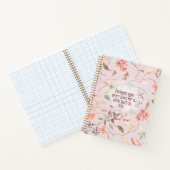 Carnet Esther 4:14 Art de verset biblique chrétien (Intérieur)