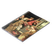 Carnet Esther avant le Roi Ahasuerus avec Haman étant (Côté gauche)