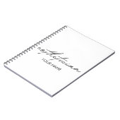 Carnet Esthetician Notebook - Personalized Gift (Côté gauche)