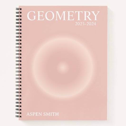 Carnet esthétique (Devant)