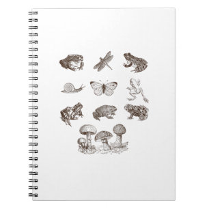 Carnet Esthétique Cottagecore Champignon Académie Grenoui