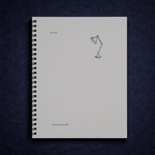 Carnet Esthétique de l'Érudit Nocturne Moderne/Lampe de N