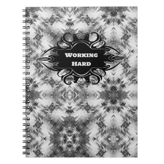 Carnet Esthétique Élégant Ethnique Abstraite (Devant)