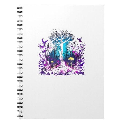 Carnet Esthétique Fey Gothique Emo Goblincore Graphique (Devant)