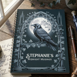 Carnet Esthétique lunaire de la dark academia gothique et