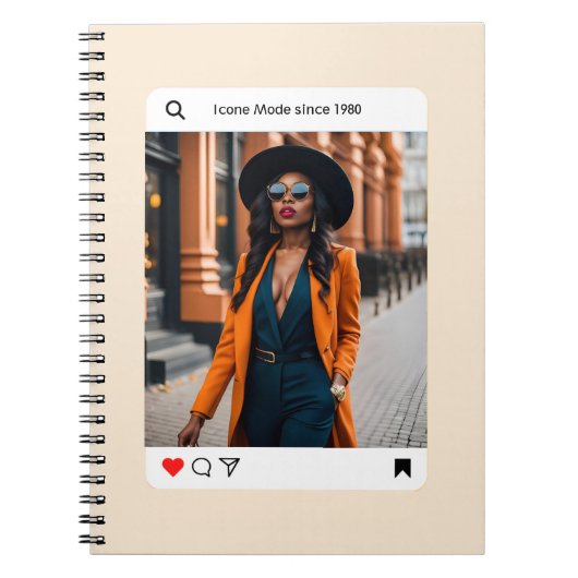 Carnet esthétique moderne photo instagram stylé (Devant)