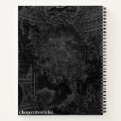 carnet esthétique noir (Dos)