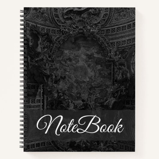 carnet esthétique noir (Devant)