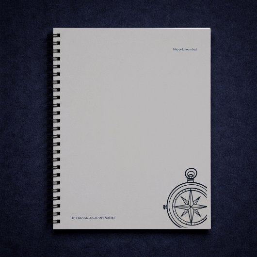 Carnet Esthétique Scolaire Nocturne Moderne
