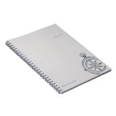 Carnet Esthétique Scolaire Nocturne Moderne (Côté Droit)