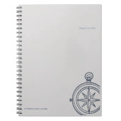 Carnet Esthétique Scolaire Nocturne Moderne (Devant)