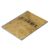 Carnet Et bien qu'elle soit mais peu, elle est féroce (Côté gauche)