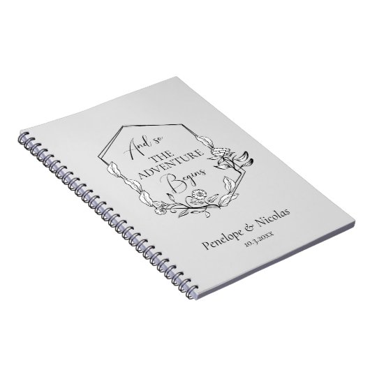 Carnet Et Donc L'Aventure Commence La Planification Maria (Côté Droit)