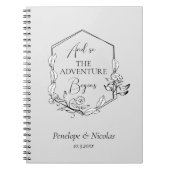 Carnet Et Donc L'Aventure Commence La Planification Maria (Devant)