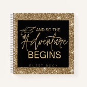 Carnet Et Donc L'Aventure Commence Les Parties scintillan (Devant)