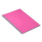 Carnet et journal rose chaud (Côté Droit)