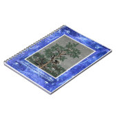 Carnet Et Une Porcupine Dans Un Pin Tree (Côté gauche)