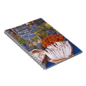 Carnet Étal de marchand de marché de rue avec des blancs (Côté Droit)