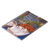 Carnet Étal de marchand de marché de rue avec des blancs (Côté gauche)