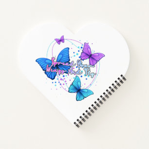 Carnet Étalez vos ailes et mouche papillon