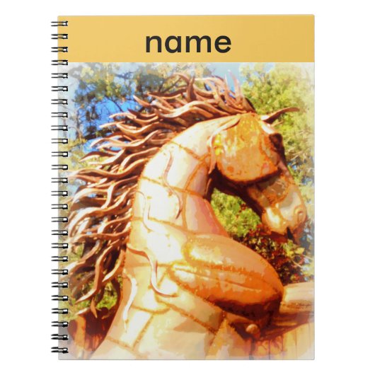 Carnet étalon mustang (Devant)