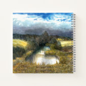 Carnet Etanche d'automne peinture aquarelle (Dos)