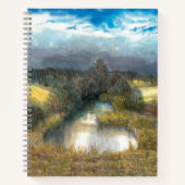 Carnet étang d'automne (Devant)