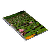 Carnet Etang de fleurs de lys d'eau rose (Côté Droit)