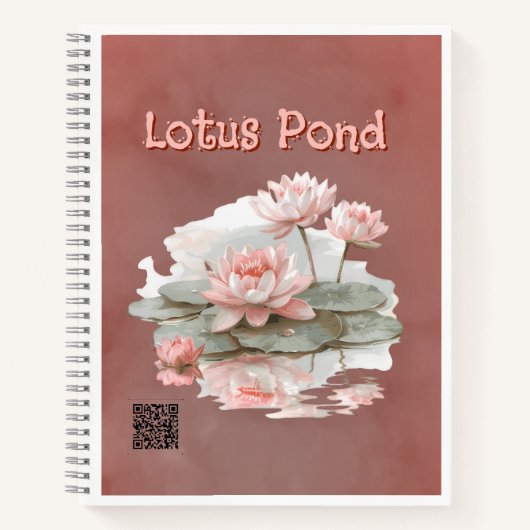 Carnet Étang de lotus Nosegrey (Devant)