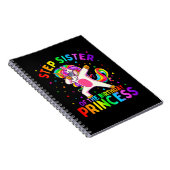 Carnet Étape Soeur de l'anniversaire princesse fille Dabb (Côté Droit)